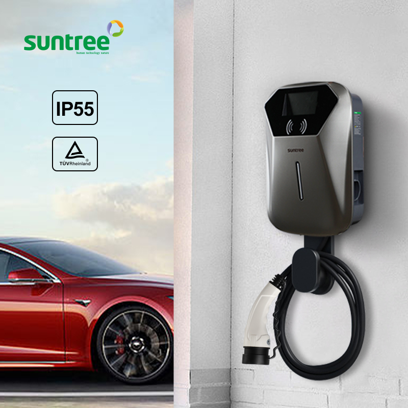 Wallbox Ev - 7-22kw AC Ocpp 월박스 전기차 충전기(타입