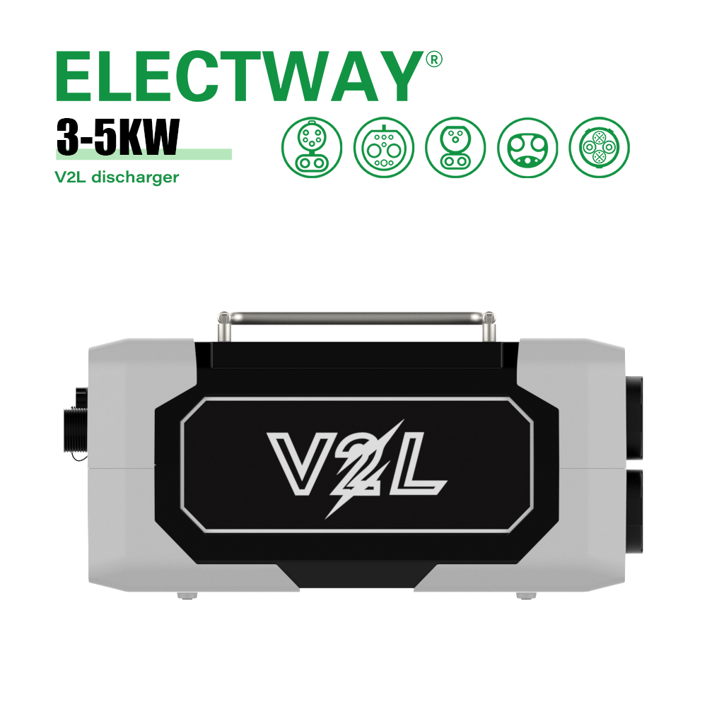 Portable Ev Charger - V2L 휴대용 전기차 충전기, 3.5kW/5kW 양방향