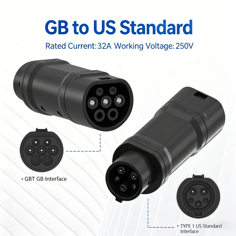 Ev Charger Adapter - 충전기 변환 어댑터 새 플러그 GB/T에서