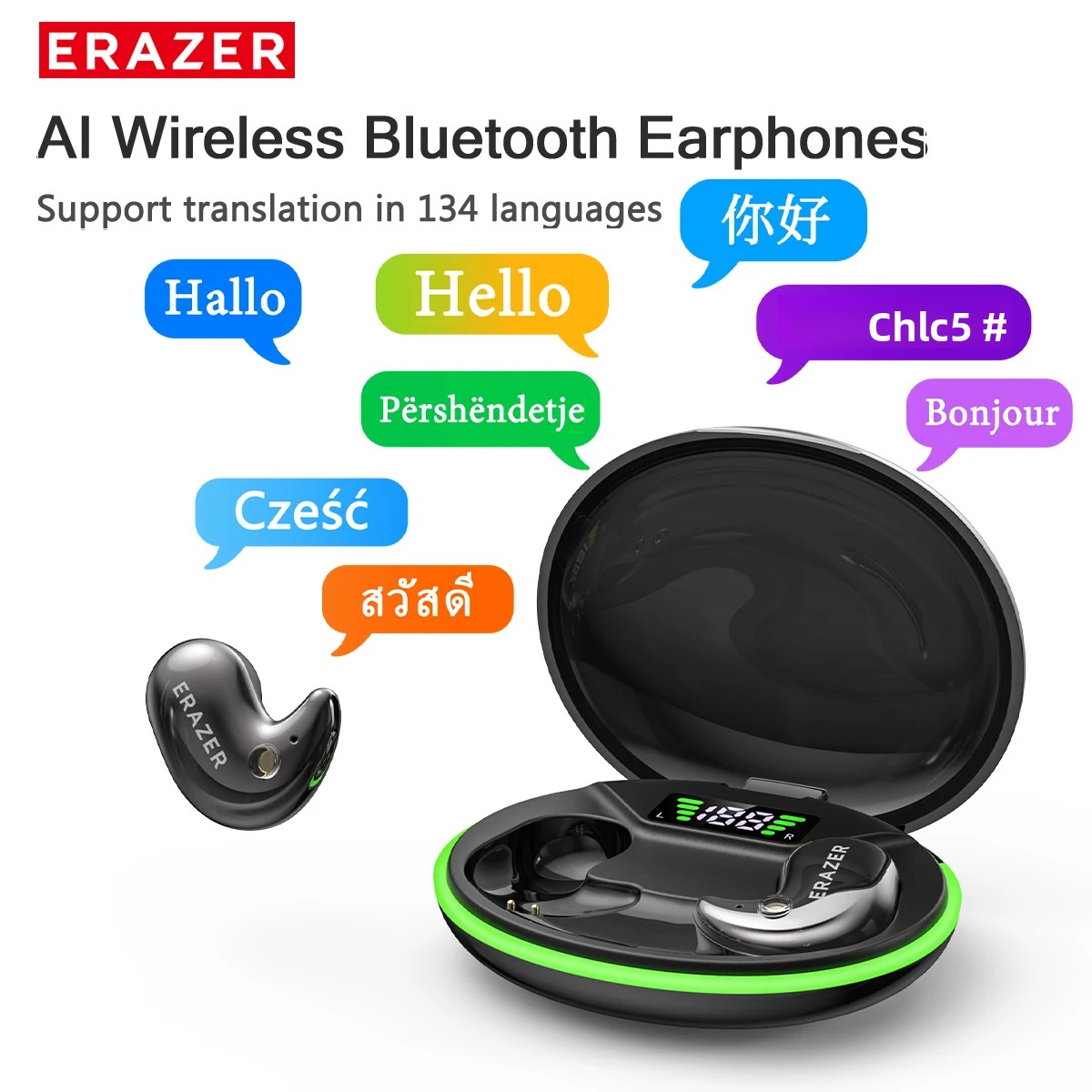 Type 2 Charger - EARZER XF58 인이어 블루투스 헤드폰 마이크