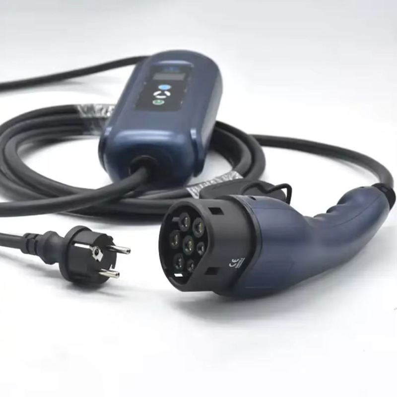 Portable Ev Charger - 휴대용 전기차 블루 컨트롤 박스 단상