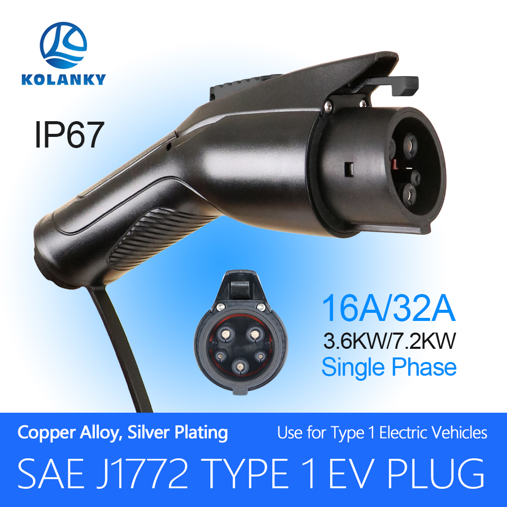 Kolanky Ev 충전기 플러그 어댑터 유형 1 EV - Ev Charger Adapter 리뷰 및 가격