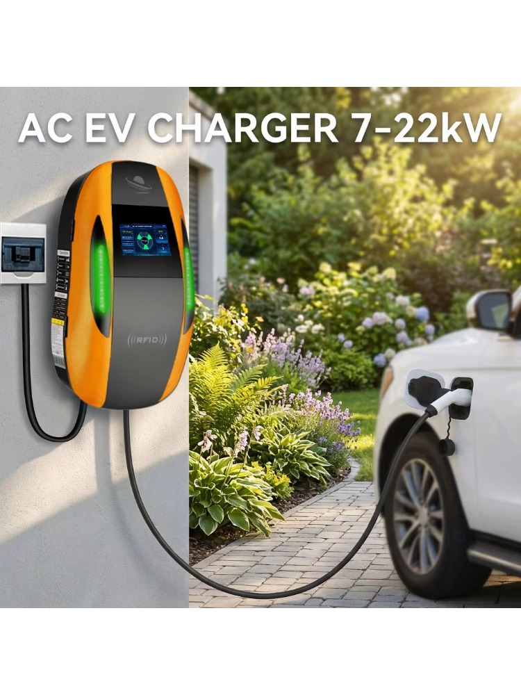 IP65 방수 등급의 AC 전기차 충전기, 7kW에서  - Ev Charging Pile 리뷰 및 가격