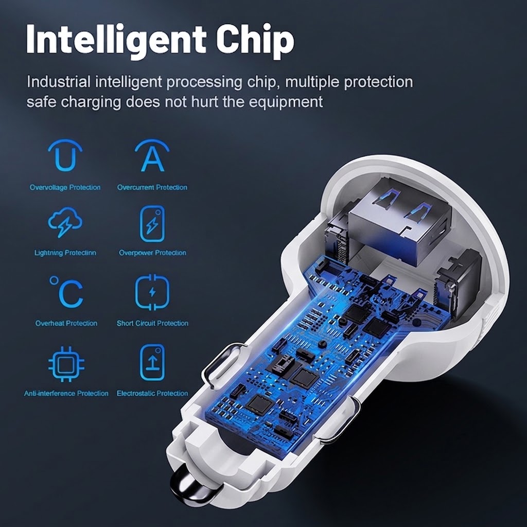 초고속 차량용 충전기 6포트 PD QC3.0 스마트 칩 - Fast Ev Charger 리뷰 및 가격