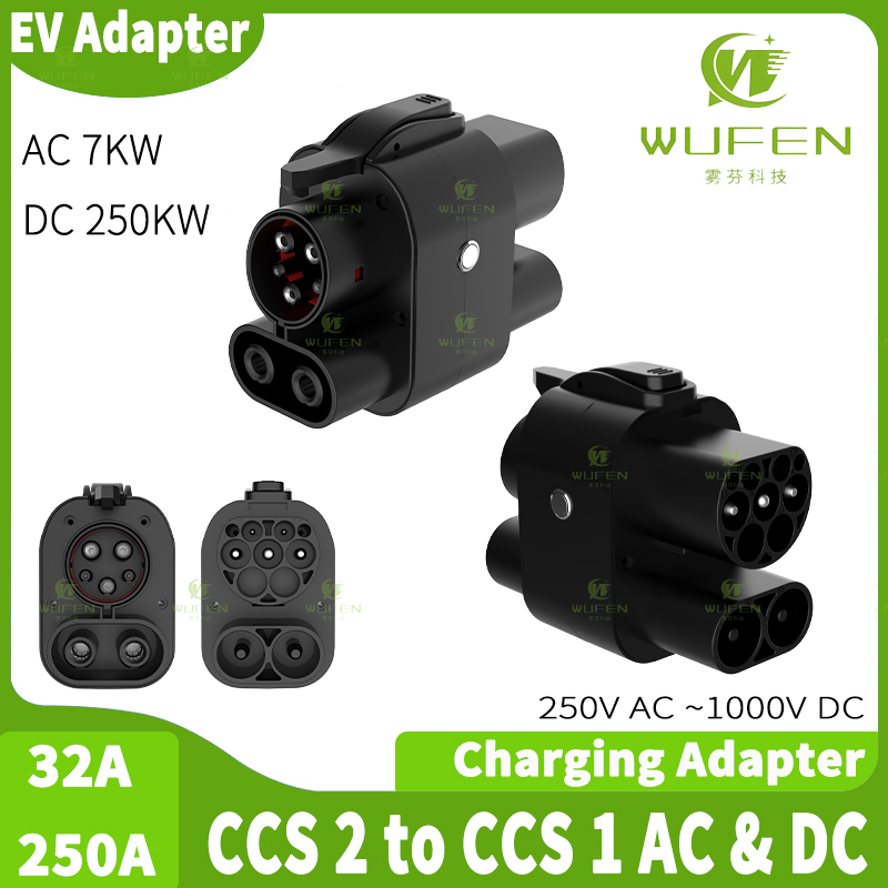 WUFEN AC 및 DC CCS2 to CCS1 DC  - Ccs2 To Ccs1 Fast Charge Adapter 250Kw 리뷰 및 가격