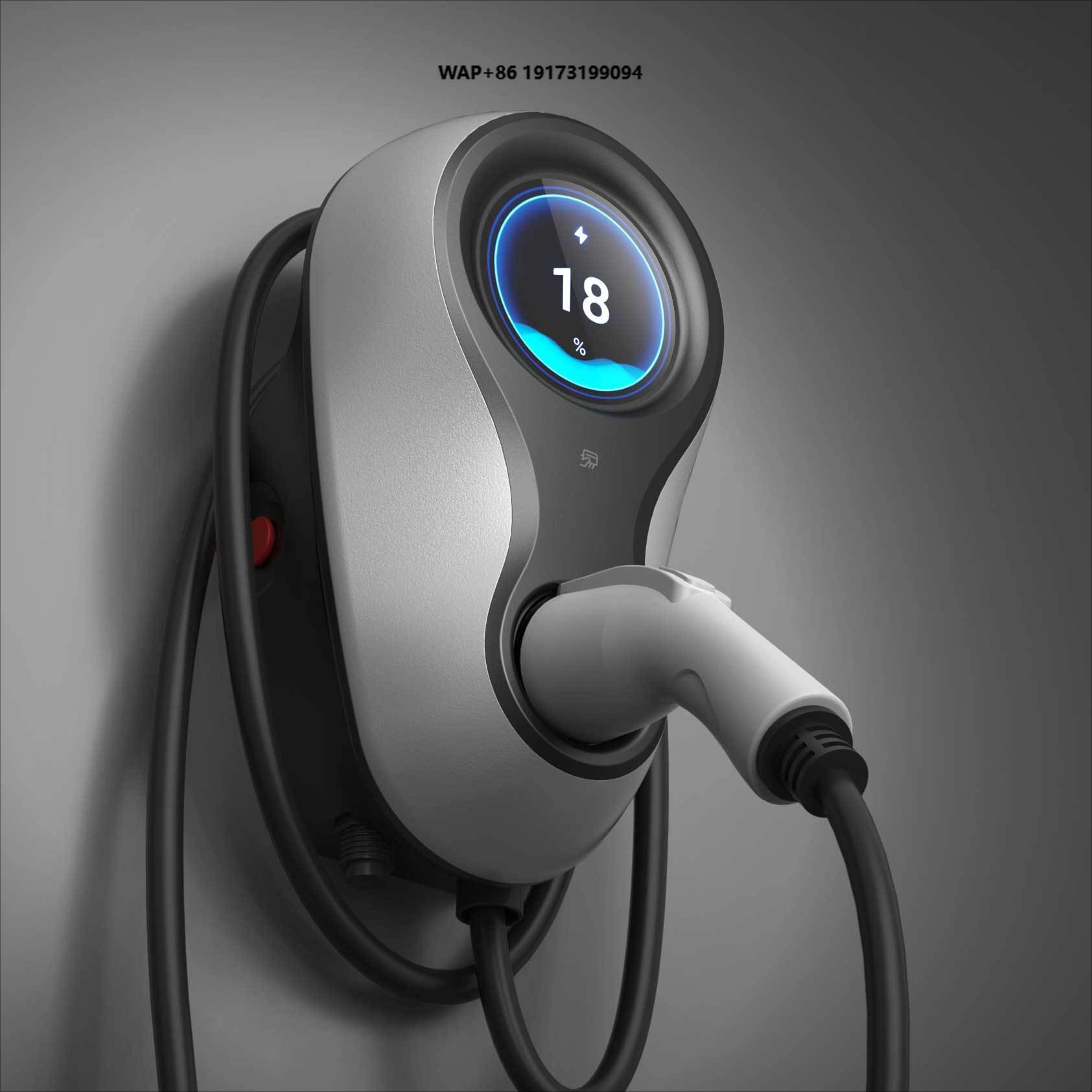 유럽 표준용 5M 케이블이 포함된 새로운 휴대용 AC  - Fast Ev Charger 리뷰 및 가격
