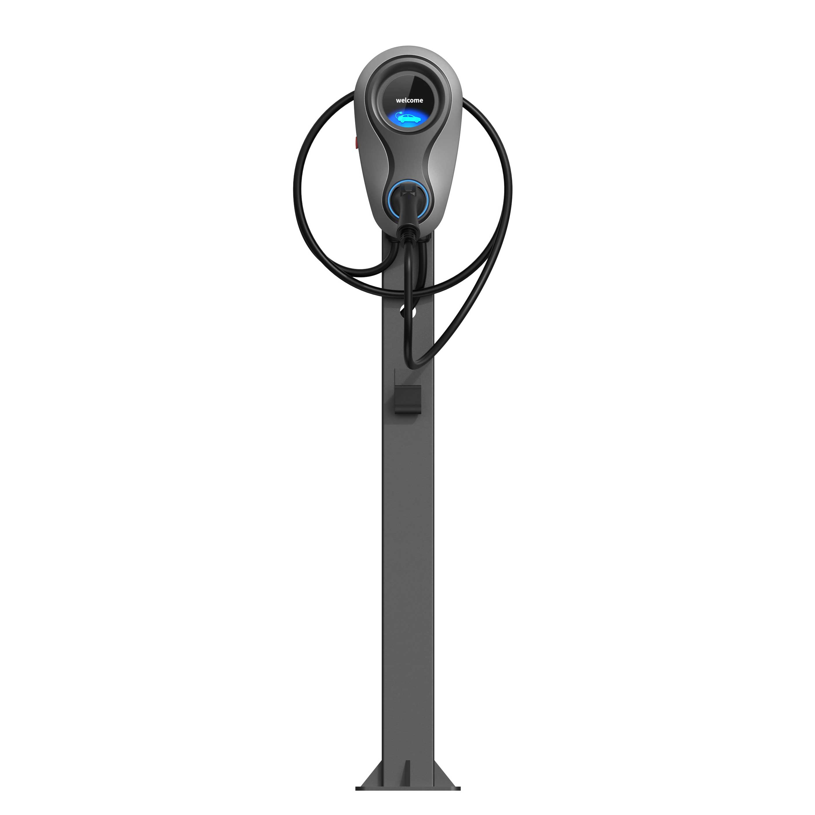 유럽 표준용 5M 케이블이 포함된 새로운 휴대용 AC  - Fast Ev Charger 리뷰 및 가격