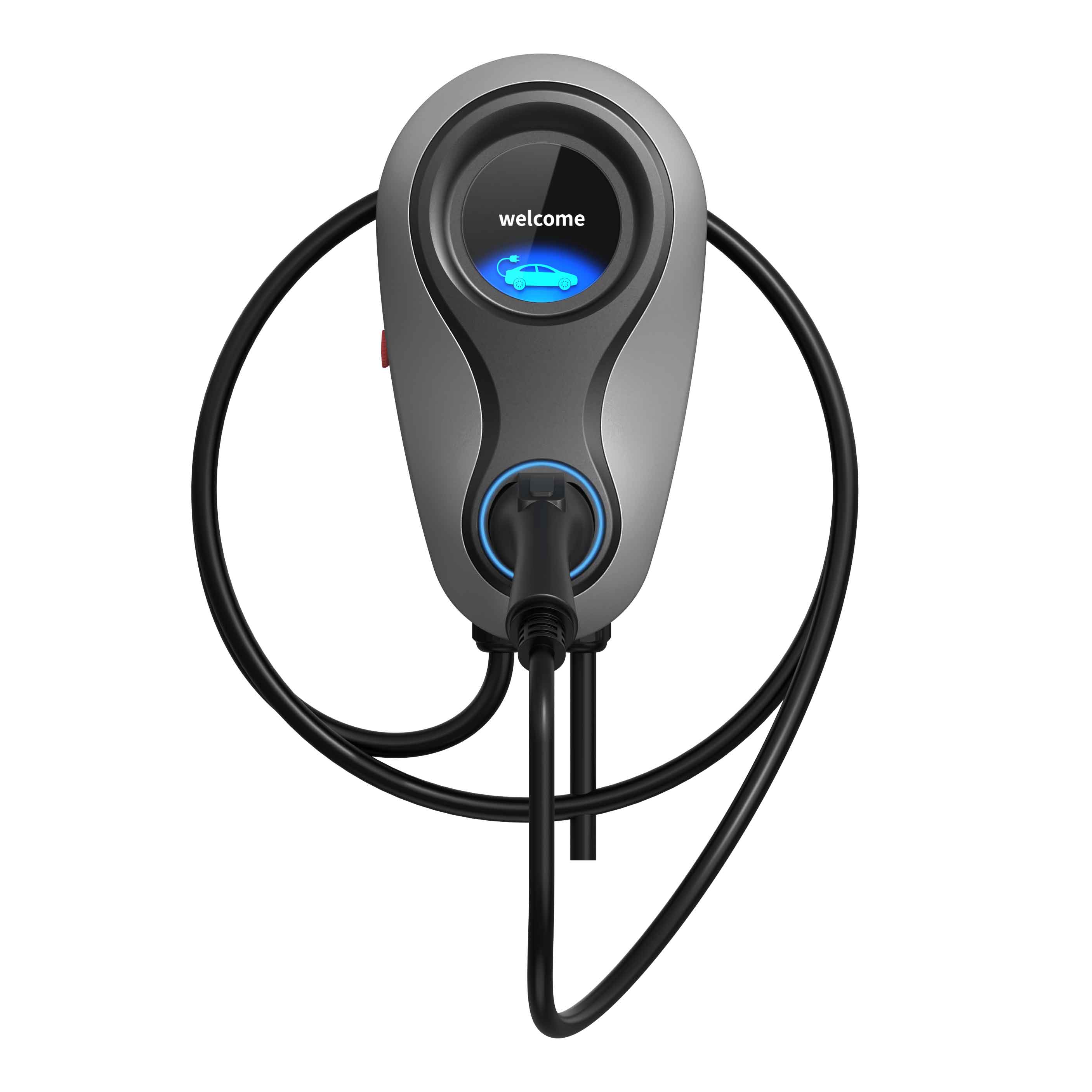 유럽 표준용 5M 케이블이 포함된 새로운 휴대용 AC  - Fast Ev Charger 리뷰 및 가격