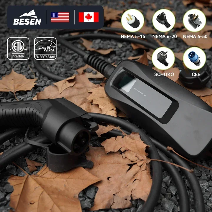 BESEN 8.8kW 휴대용 타입 1 EV 충전기 단상 - Portable Ev Charger 리뷰 및 가격