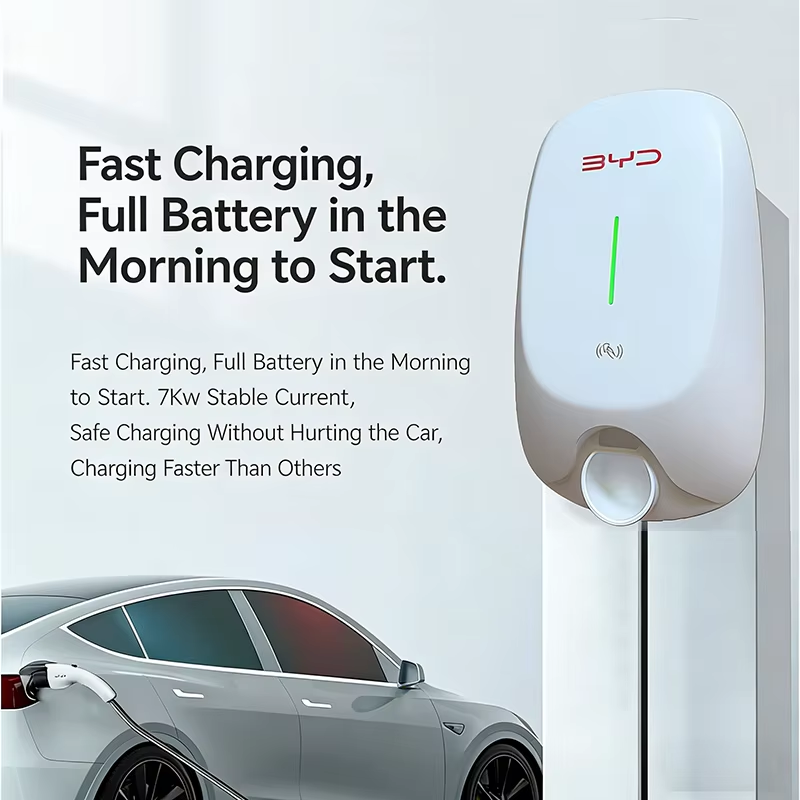 7KW 벽걸이형 AC 전기차 충전소 GB/T 표준 홈  - Home Ev Charger 리뷰 및 가격