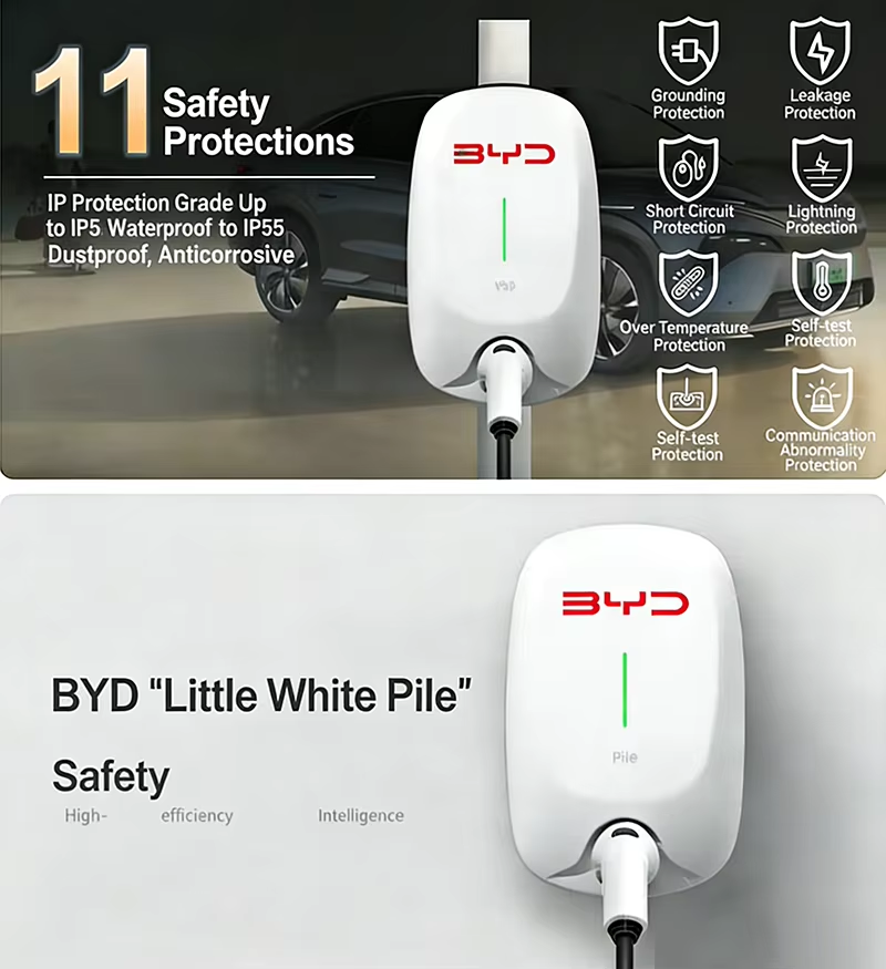 7KW 벽걸이형 AC 전기차 충전소 GB/T 표준 홈  - Home Ev Charger 리뷰 및 가격