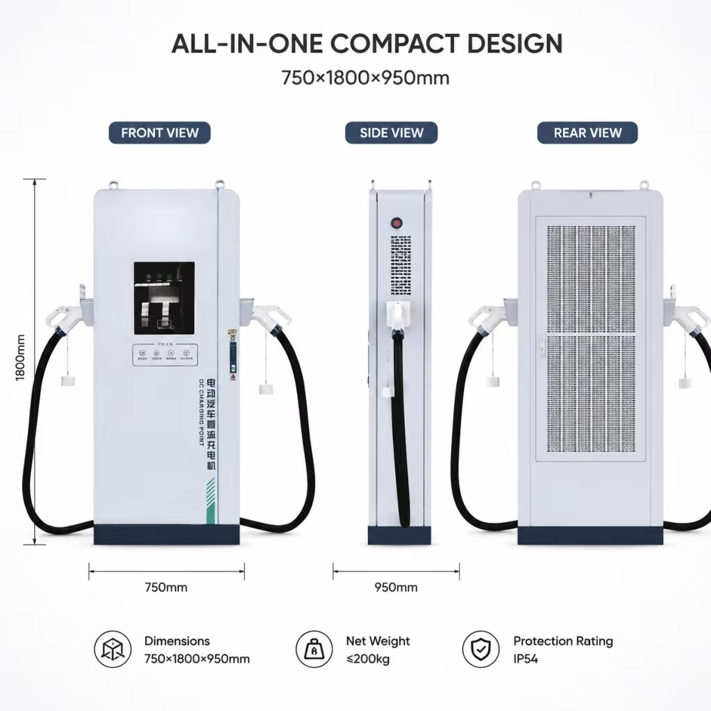 400kW 상업용 DC 전기차 충전기, 동적 전력 공유 - Ev Charger 리뷰 및 가격