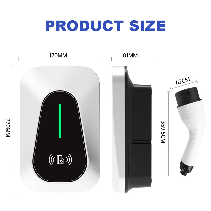 유럽 표준 7kW 타입 2 EV 충전기 카드 리더기 투 - Ev Charger 리뷰 및 가격