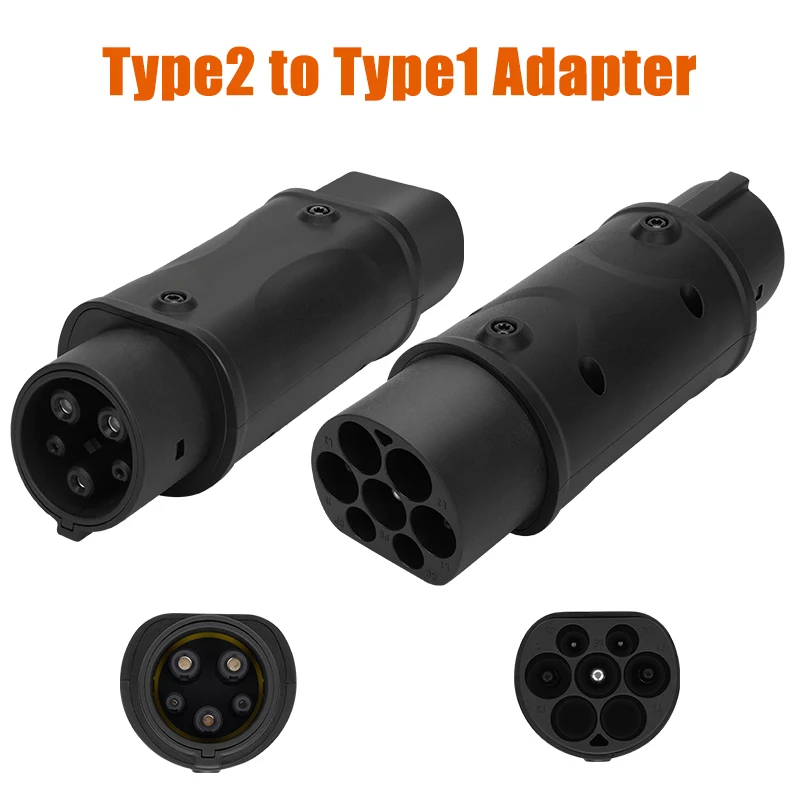 새로운 전기 자동차 충전 커넥터 유형 2 - 유형 1  - Ev Charger Adapter 리뷰 및 가격