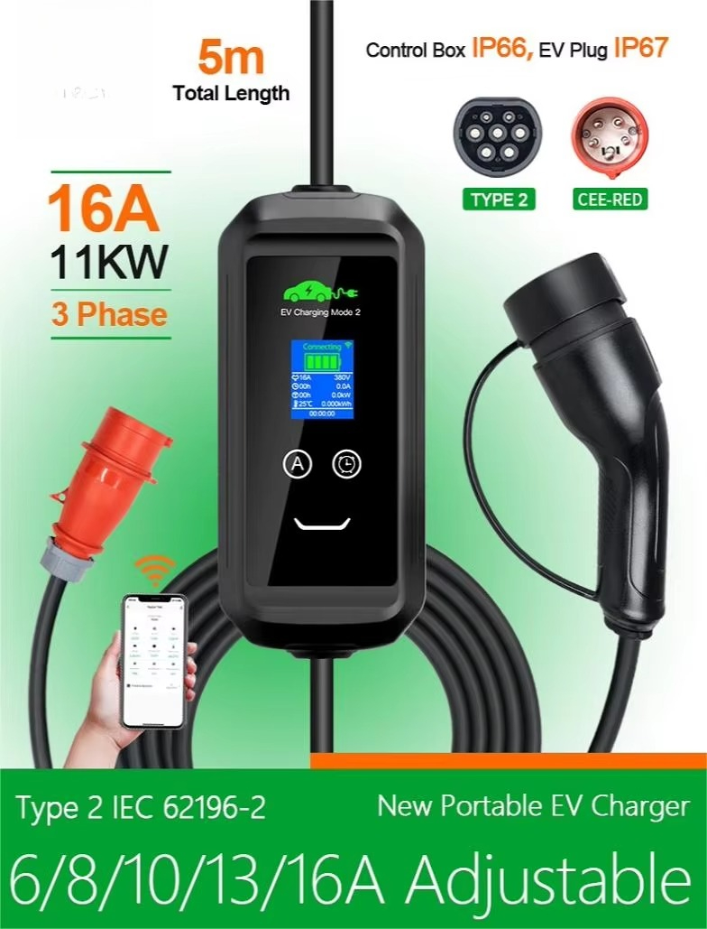 맞춤형 미국 AC 휴대용 전기차 충전기 J1772 플러 - Ev Charger 리뷰 및 가격