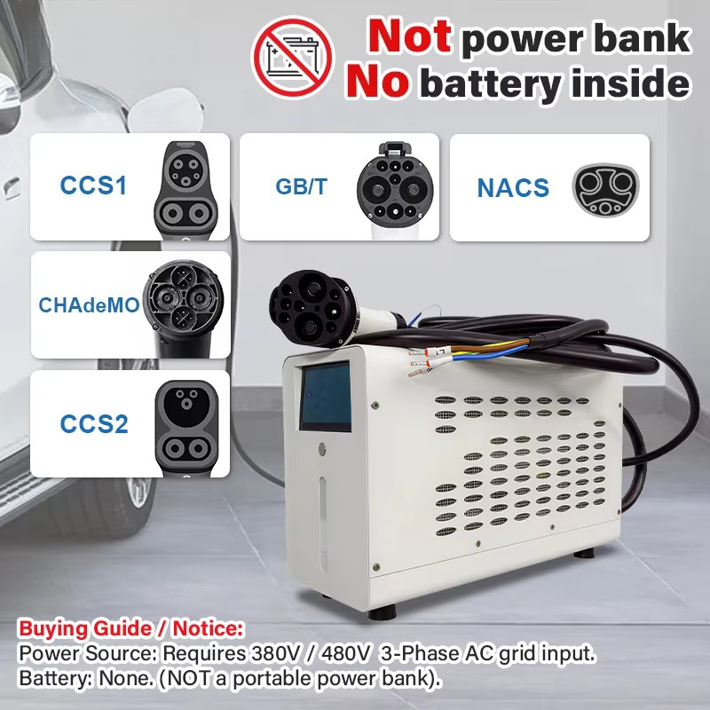 제조업체 도매 480V 3상 입력 CCS2 7kW 전기 - Fast Ev Charger 리뷰 및 가격