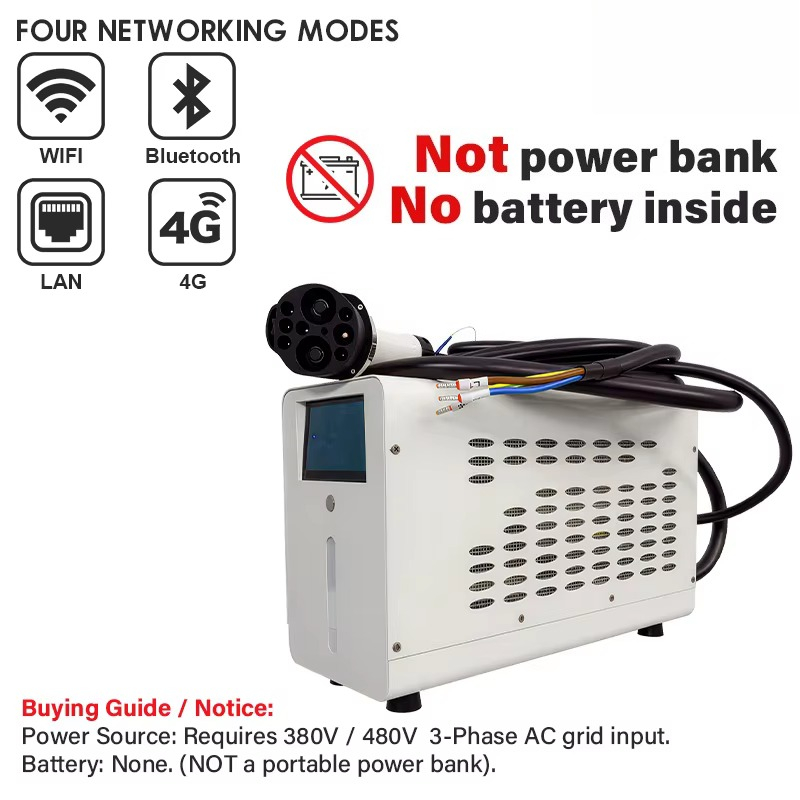 제조업체 도매 480V 3상 입력 CCS2 7kW 전기 - Fast Ev Charger 리뷰 및 가격