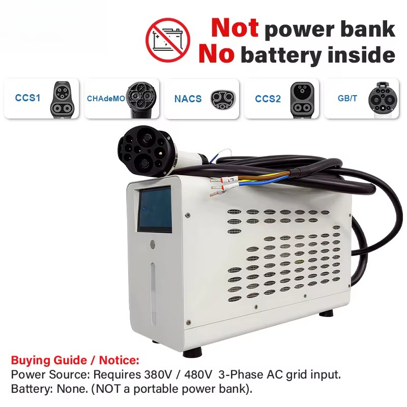 제조업체 도매 480V 3상 입력 CCS2 7kW 전기 - Fast Ev Charger 리뷰 및 가격