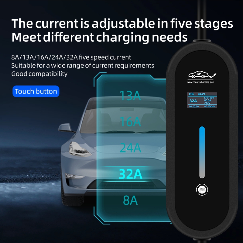 ROMADA 7KW 32A EV 휴대용 충전기 3M 5 - Ev Charger Adapter 리뷰 및 가격