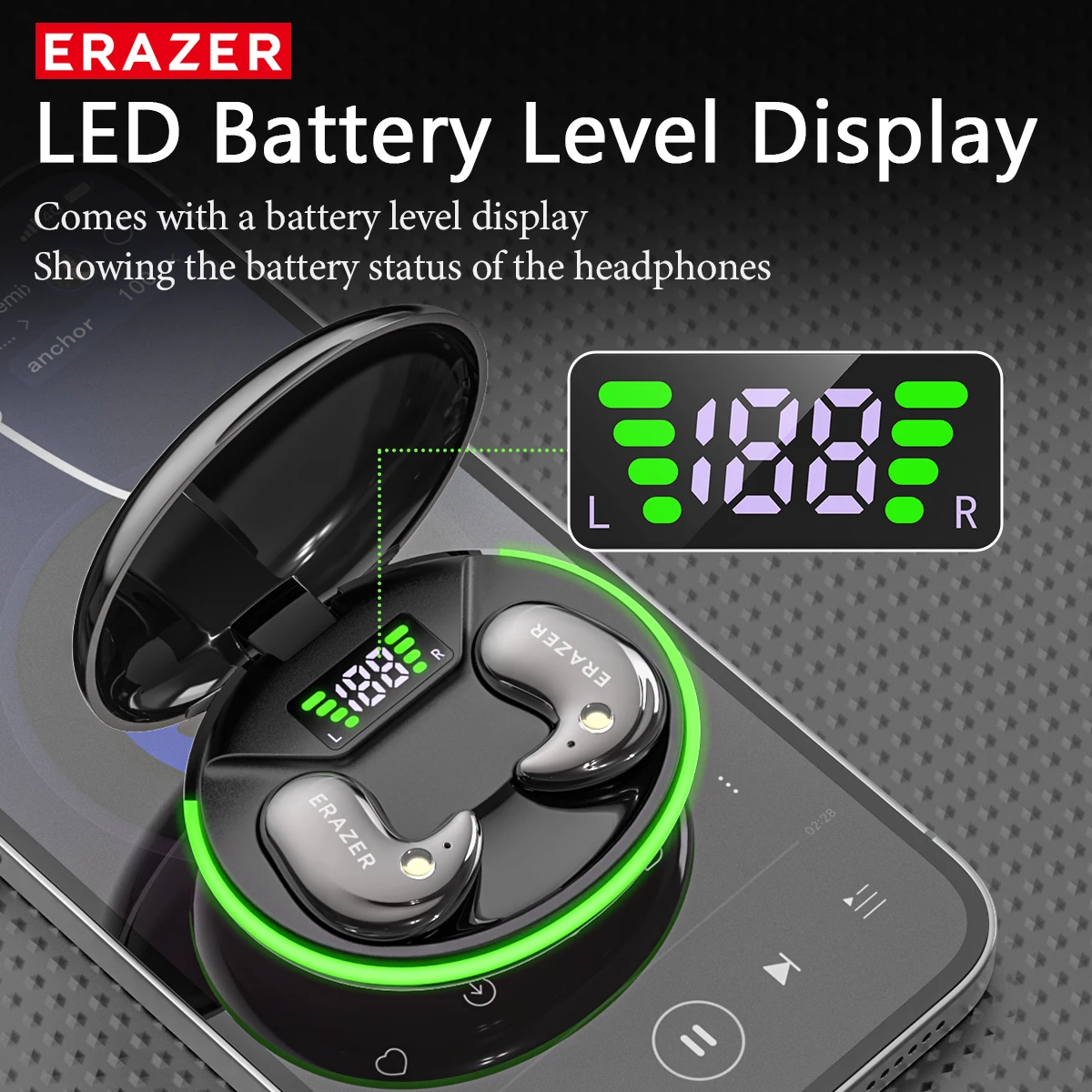EARZER XF58 인이어 블루투스 헤드폰 마이크 내 - Type 2 Charger 리뷰 및 가격