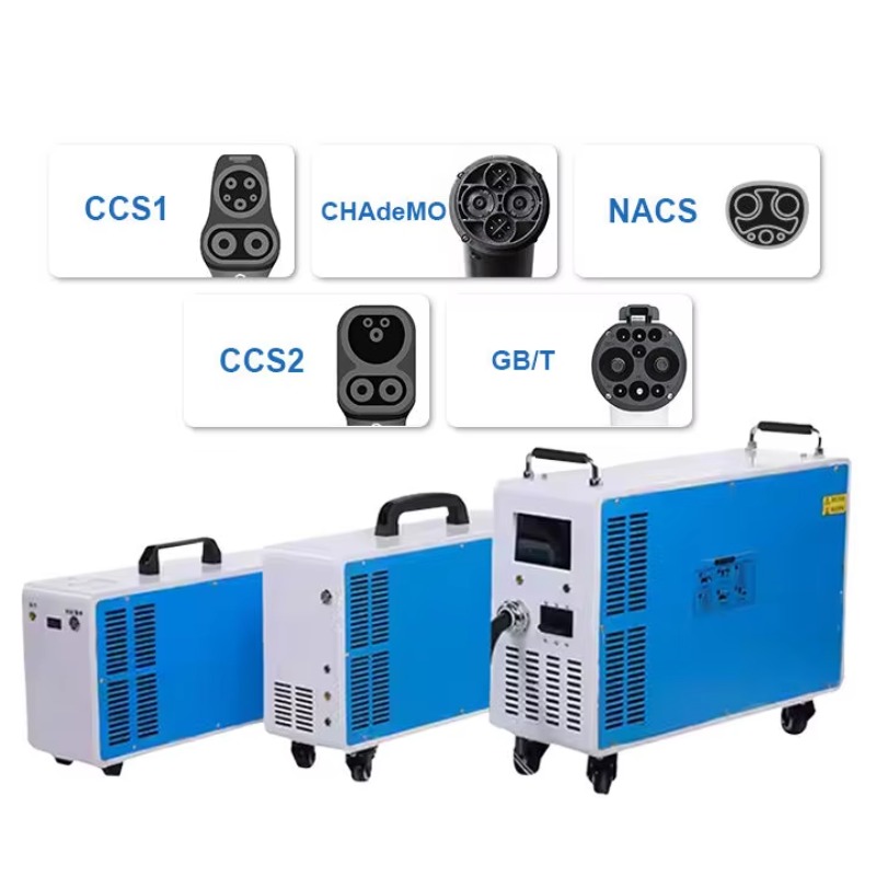 전문가용 380볼트 30KW 이동식 휴대용 CCS2 전 - Ev Charger 리뷰 및 가격